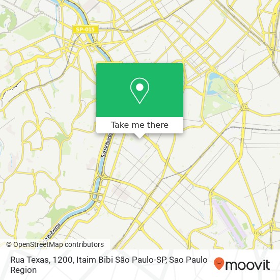 Rua Texas, 1200, Itaim Bibi São Paulo-SP map