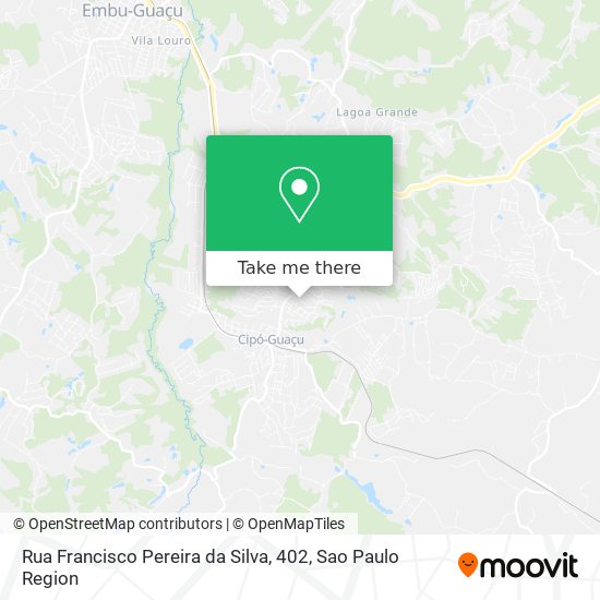Mapa Rua Francisco Pereira da Silva, 402