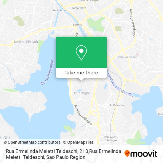 Rua Ermelinda Meletti Teldeschi, 210,Rua Ermelinda Meletti Teldeschi map