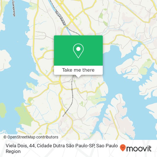 Viela Dois, 44, Cidade Dutra São Paulo-SP map