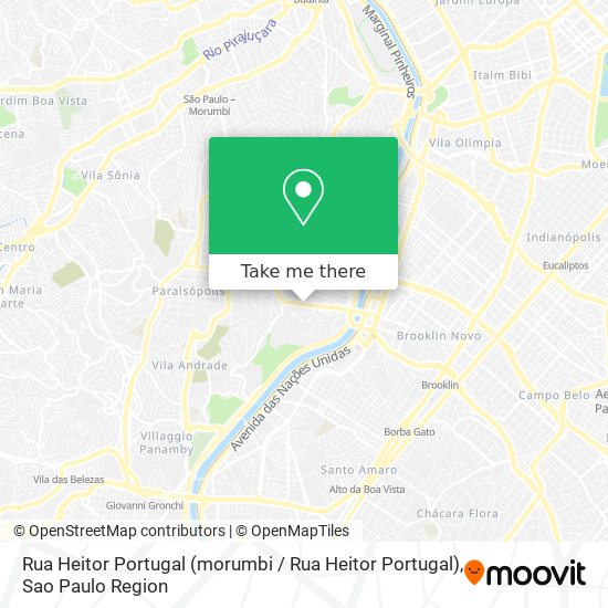 Mapa Rua Heitor Portugal