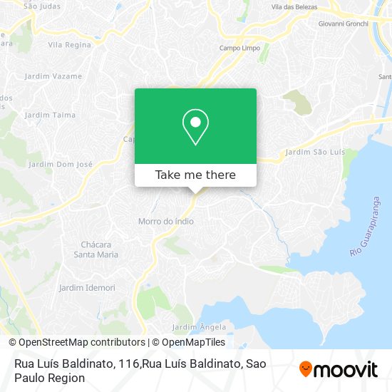 Rua Luís Baldinato, 116,Rua Luís Baldinato map