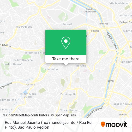 Rua Manuel Jacinto (rua manuel jacinto / Rua Rui Pinto) map