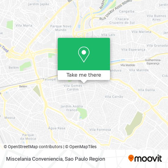 Miscelania Conveniencia map