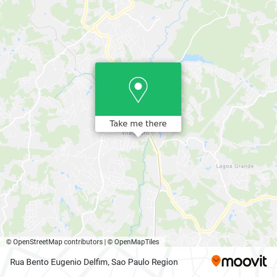 Rua Bento Eugenio Delfim map