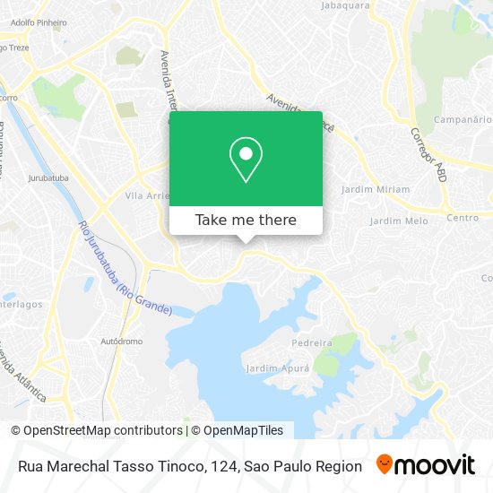 Mapa Rua Marechal Tasso Tinoco, 124