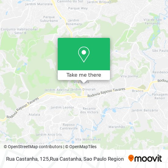 Rua Castanha, 125,Rua Castanha map