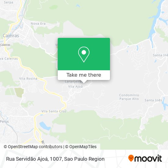 Rua Servidão Ajoá, 1007 map