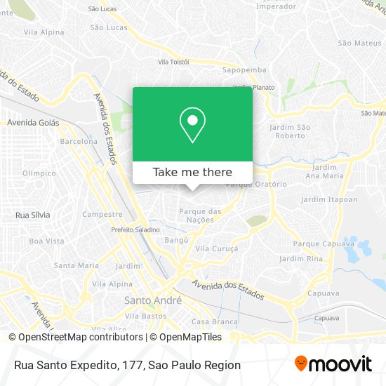 Rua Santo Expedito, 177 map