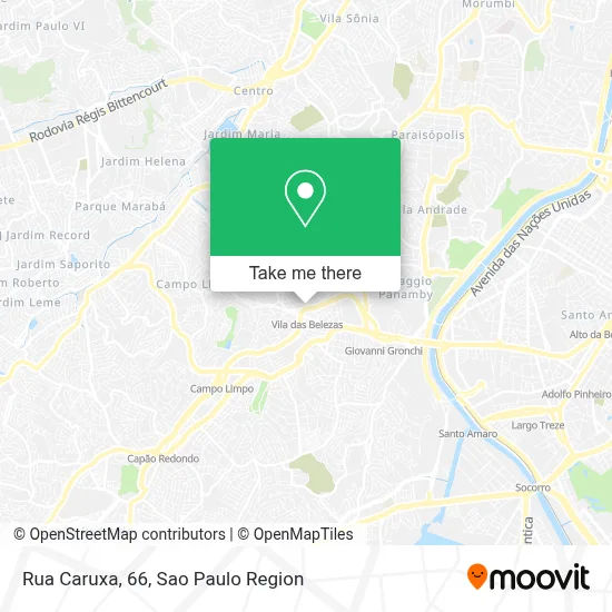 Rua Caruxa, 66 map
