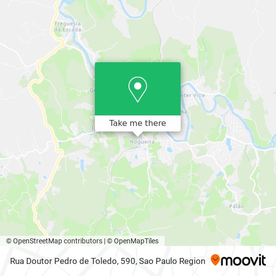 Mapa Rua Doutor Pedro de Toledo, 590