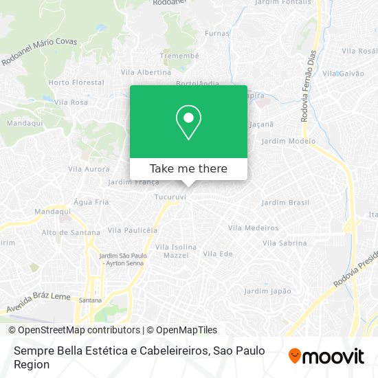 Sempre Bella Estética e Cabeleireiros map