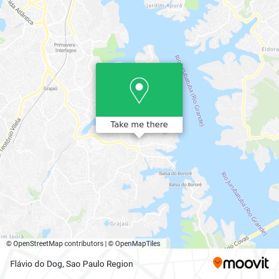 Mapa Flávio do Dog