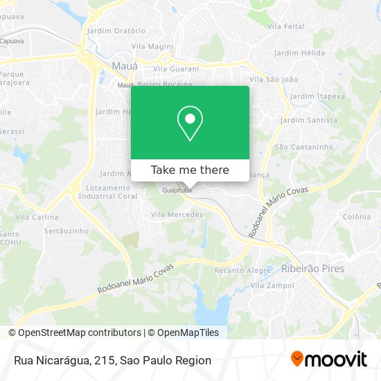 Rua Nicarágua, 215 map