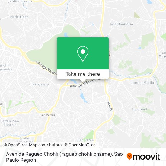 Avenida Ragueb Chohfi (ragueb chohfi chaime) map