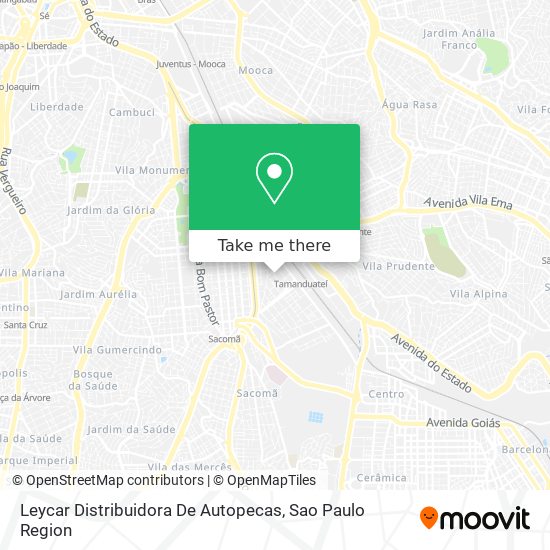 Leycar Distribuidora De Autopecas map