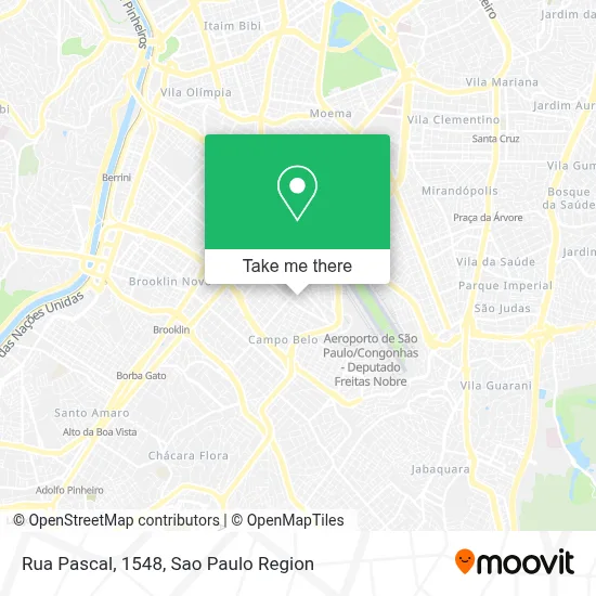 Rua Pascal, 1548 map