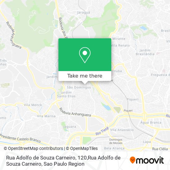 Rua Adolfo de Souza Carneiro, 120,Rua Adolfo de Souza Carneiro map