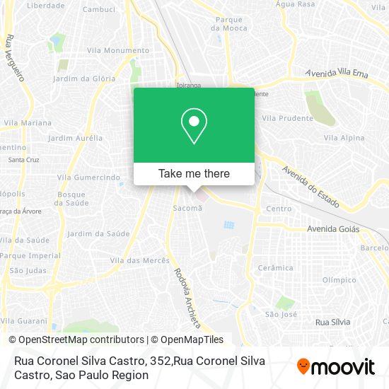 Rua Coronel Silva Castro, 352,Rua Coronel Silva Castro map
