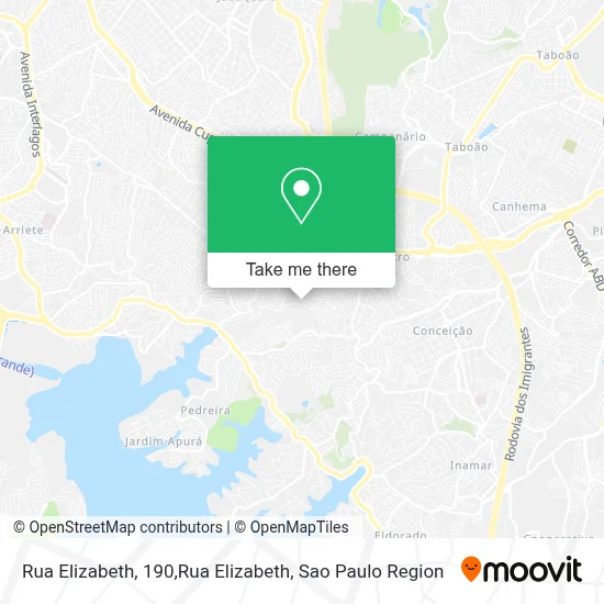 Rua Elizabeth, 190,Rua Elizabeth map