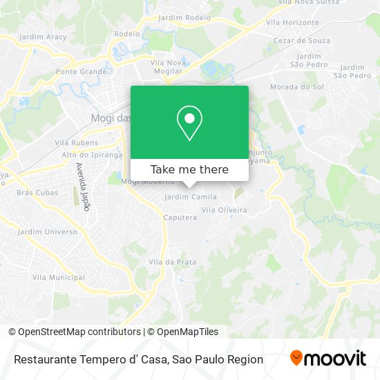 Restaurante Tempero d' Casa map