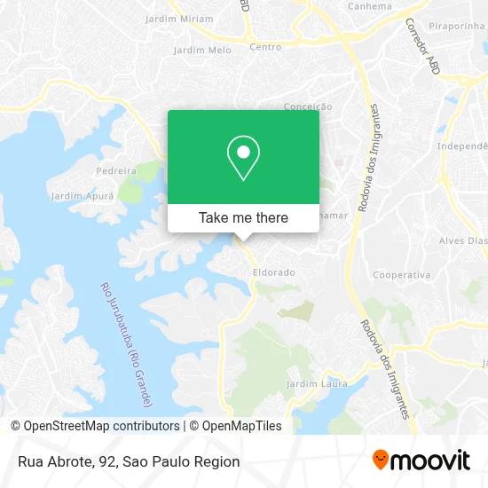 Rua Abrote, 92 map