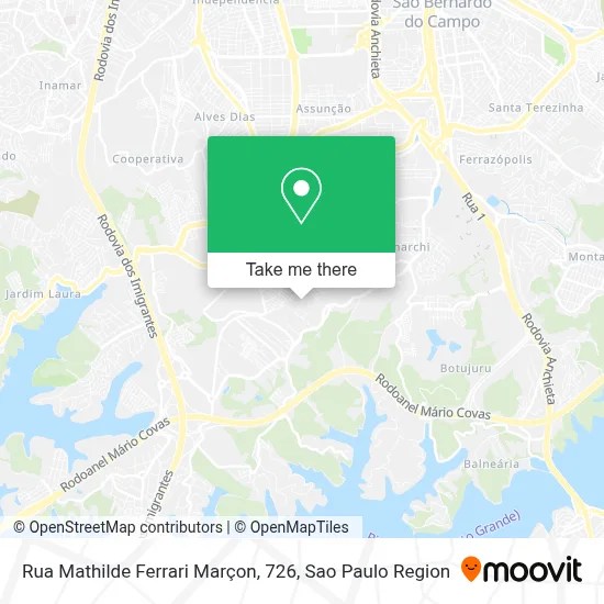 Rua Mathilde Ferrari Marçon, 726 map