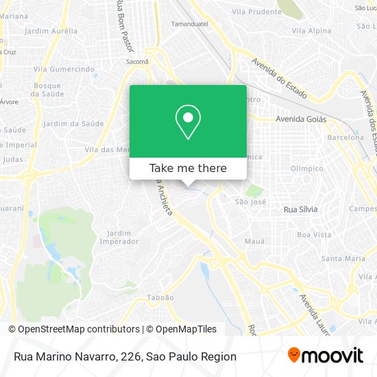 Rua Marino Navarro, 226 map
