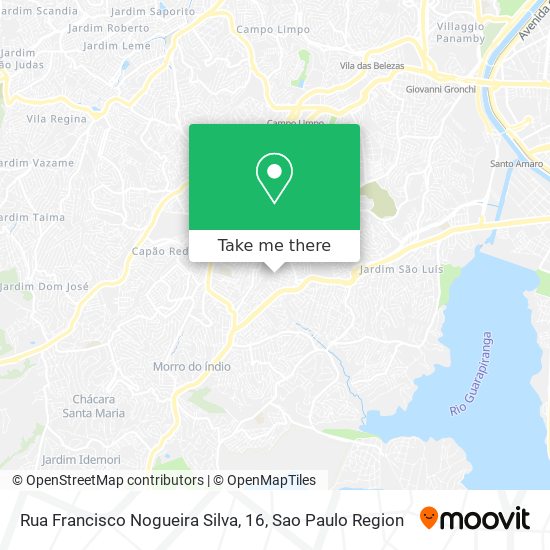 Rua Francisco Nogueira Silva, 16 map