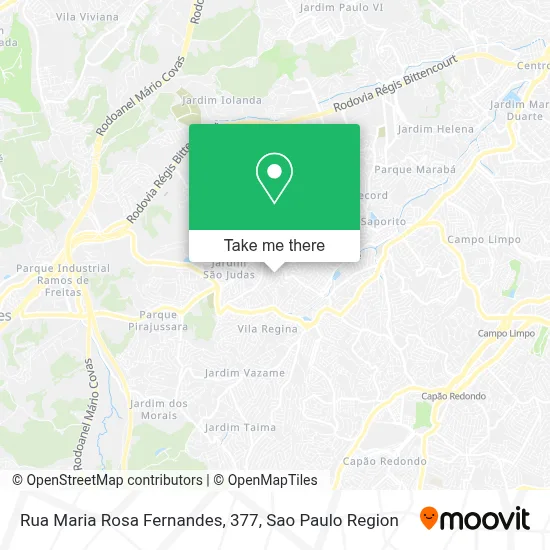 Rua Maria Rosa Fernandes, 377 map