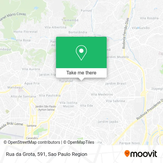 Rua da Grota, 591 map