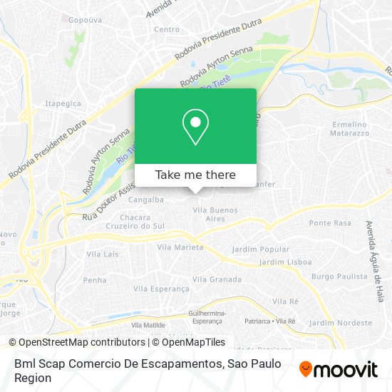 Bml Scap Comercio De Escapamentos map