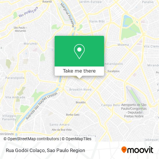 Rua Godói Colaço map