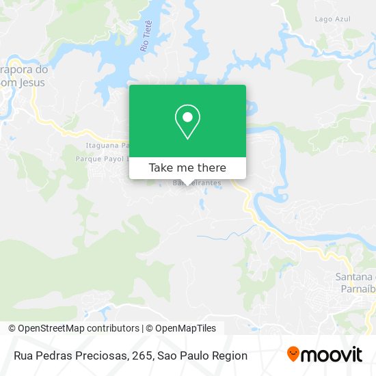 Rua Pedras Preciosas, 265 map