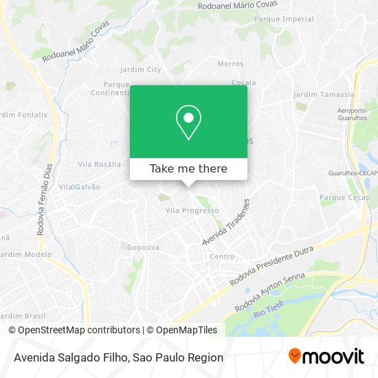 Avenida Salgado Filho map