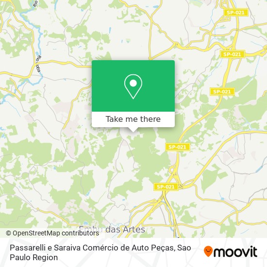 Passarelli e Saraiva Comércio de Auto Peças map