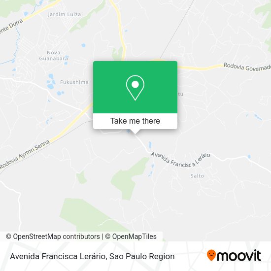 Avenida Francisca Lerário map