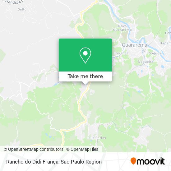 Rancho do Didi França map