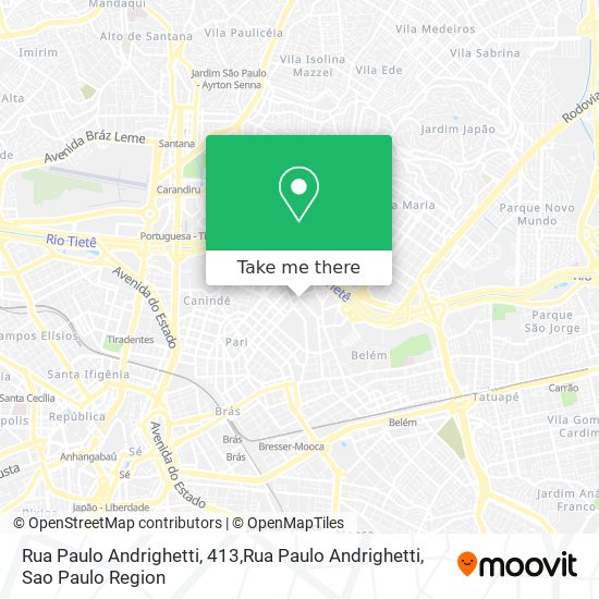 Rua Paulo Andrighetti, 413,Rua Paulo Andrighetti map