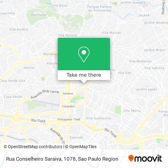 Rua Conselheiro Saraiva, 1078 map