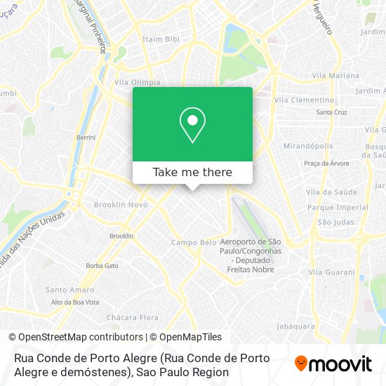 Rua Conde de Porto Alegre (Rua Conde de Porto Alegre e demóstenes) map