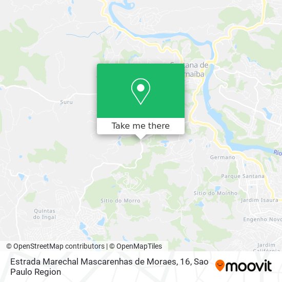 Estrada Marechal Mascarenhas de Moraes, 16 map