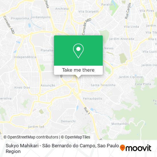 Sukyo Mahikari - São Bernardo do Campo map