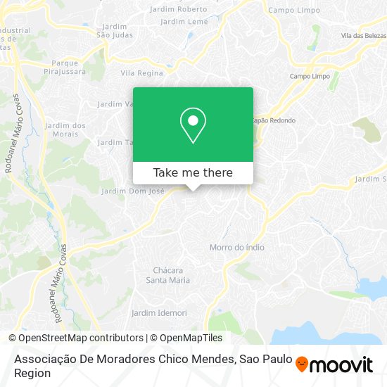 Associação De Moradores Chico Mendes map