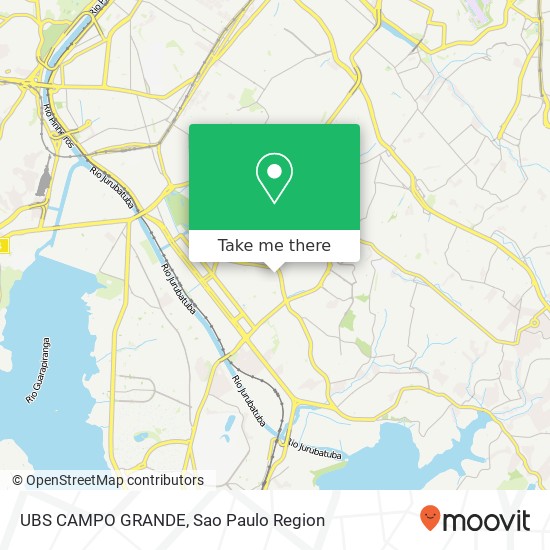 UBS CAMPO GRANDE map