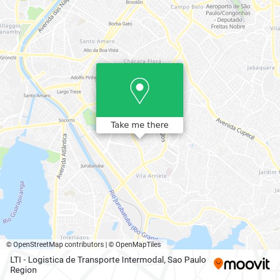 LTI - Logistica de Transporte Intermodal map