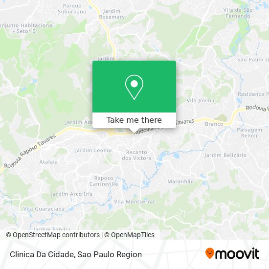 Clinica Da Cidade map