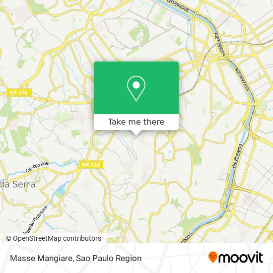 Masse Mangiare map