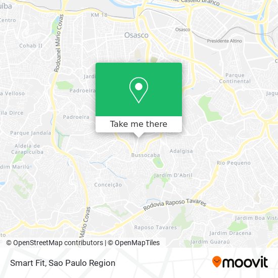 Smart Fit map