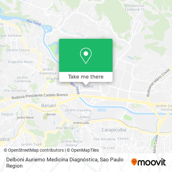 Mapa Delboni Auriemo Medicina Diagnóstica